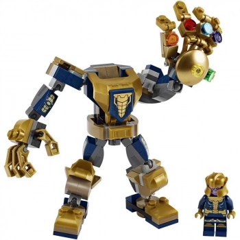 Kit Lego Rob Homem de Ferro + Lego Rob Thor + Lego Rob Thanos