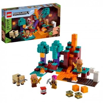 Lego Minecraft Barco Pirata 386 Peas + a Floresta Deformada 287 Peas