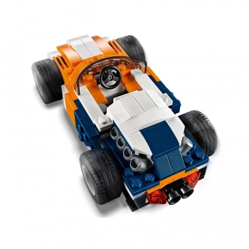 Lego Creator Carro Esportivo 134 Peas + Lego Carro de Corrida Sunset 221 Peas