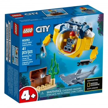 Kit Lego City Off-road de Resgate Praia 79 Peas + Lego City Mini Submarino 41 Peas