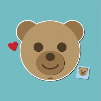Kit Quadro Infantil Minha Rotina + Expresses e Sentimentos Como Me Sinto Urso