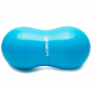 Bola Feijo para Pilates Azul 90 X 45 Cm Liveup