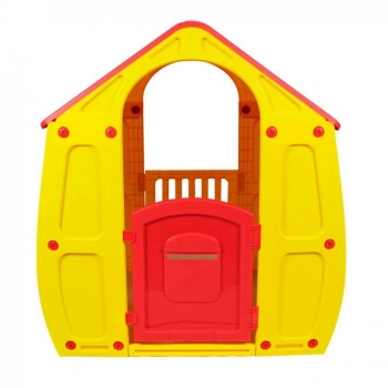 Kit Playground Casinha Infantil Plstico + Escorregador