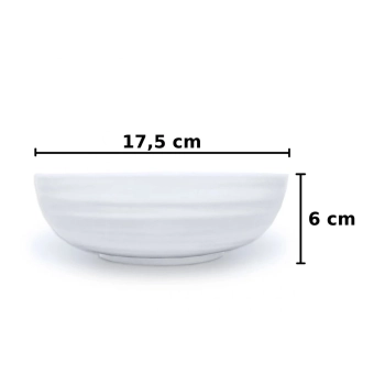 Kit para Sopa Japonesa com Tigela 800 Ml + Tigela Oval Angular 500ml + Colher + Par de Hashi