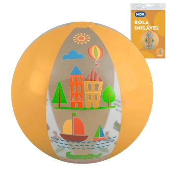Bola Inflvel 40cm Laranja Mor