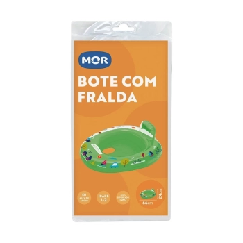 Boia Bote Infantil Inflvel com Fralda Verde