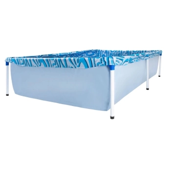 Kit Piscina de Armao Retangular Infantil 1000l + Colete Inflvel Infantil