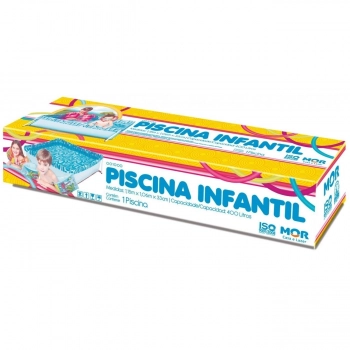 Kit Piscina Infantil 400 Litros + 2 Bolas Inflveis 40 Cm Verde e Azul