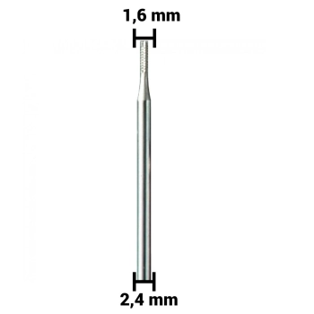 Kit Escariadores Paralelo Ref 113 + Ref 114 Haste 1/8 Pol 3,2 Mm Dremel