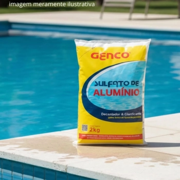 Kit Elevador de Ph 2 Kg Granulado Barrilha ( Ph + ) + Sulfato de Alum�nio 2 Kg para Limpeza de Piscinas