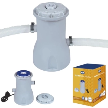 Kit Piscina 7600 L Mor + Bomba Filtro 220v + Capa + Forro + Guarda Sol