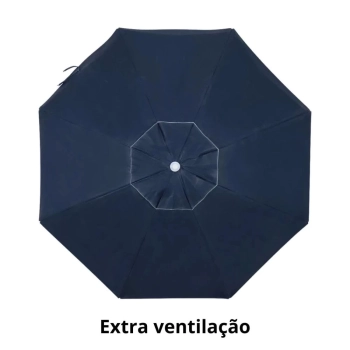 Kit Praia com Guarda Sol 2 M, 2 Cadeiras de Praia e Caixa Trmica