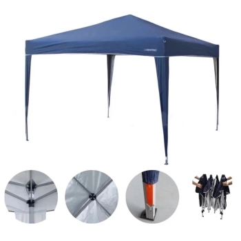 Gazebo Tenda Dobrvel Trixx Ntk 3 X 3m + 2 Cadeiras de Praia 4 Posies