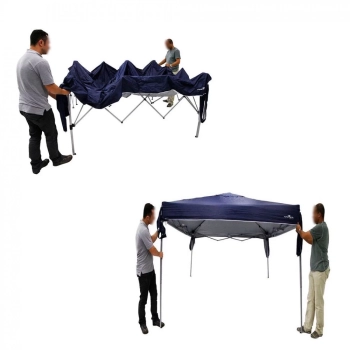 Gazebo Tenda Dobrvel Trixx Ntk 3 X 3m + 2 Cadeiras de Praia 4 Posies