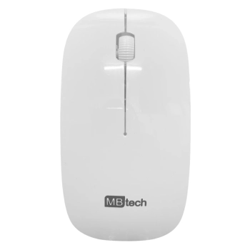 Mouse Sem Fio Wireless Usb ptico 3200 Dpi Branco