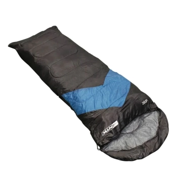 Kit Saco de Dormir Tipo Envelope 5c a 12c Azul Viper + Isolante Trmico Nutika