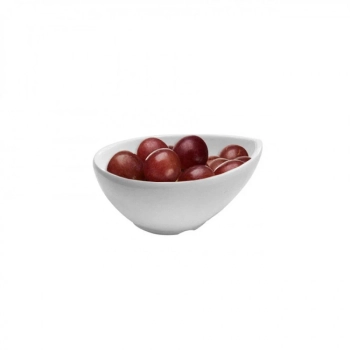 Kit para Finger Food 20 Peas com Mini Tigelas Brancas e Molheiras