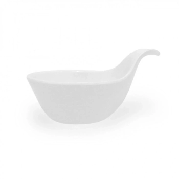 Kit para Finger Food Mini Tigelas, Ramequim, Molheira + Travessa Folha 50 Cm