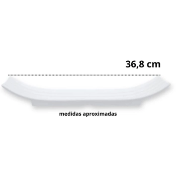 Kit Prato para Sushi Buffet Comida Japonesa Melamina + 3 Tigelas Molheiras