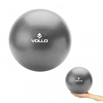 Bola Overball 25cm para Pilates + 2 Faixas Elsticas Vollo