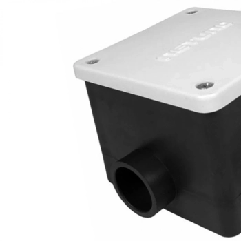 Kit 4 Caixas de Passagem para Piscina com Tampa em Plstico Etuno
