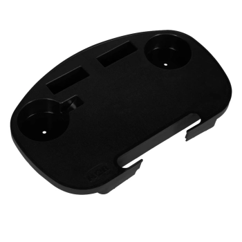 Mesa Porttil para Cadeira de Praia com Porta Copos Preta