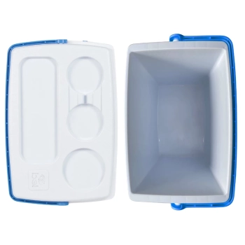 Caixa Trmica Azul Cooler 19 L Bel para Praia e Camping