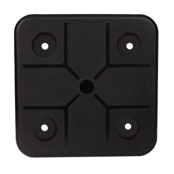 Kit com 10 Mesas de Apoio Plstica Multiuso com Porta-copos Preta