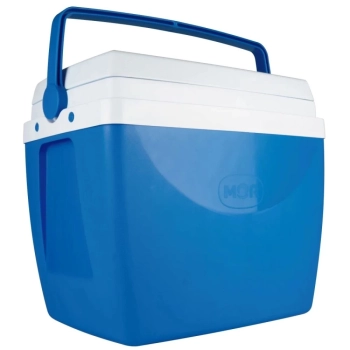 Kit Praia 2 Cadeiras Azul + Guarda Sol + Caixa Trmica 34l