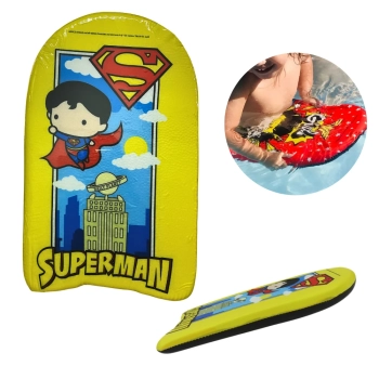 Kit para Natao Infantil Super-homem com Prancha + Touca