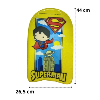 Kit para Natao Infantil Super-homem com Prancha + Touca