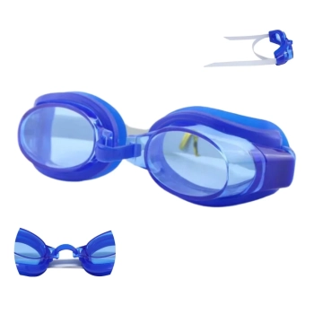 Kit Natao Infantil culos de Natao + Touca Peixinho Azul