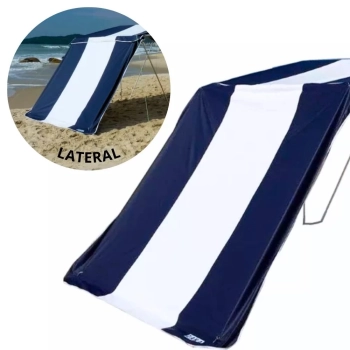 Kit com Tenda Gazebo Riviera Design Exclusivo + Uma Parede Lateral de Tenda