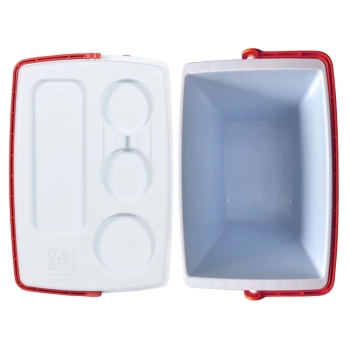Kit Praia Guarda Sol 1,60 M + Cooler 19 L + 1 Cadeira Colorida