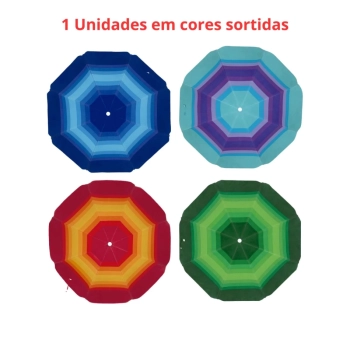 Kit Praia Guarda Sol Fps 70 1,50 M + 2 Cadeiras Alta Alumnio + Caixa Trmica Vermelha 26 L Piscina