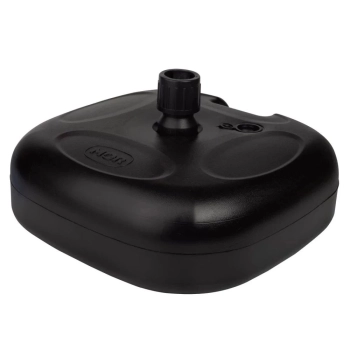 Kit Ombrelone Itapema 2 M Jardim Azul + Base Preta 22 Kg