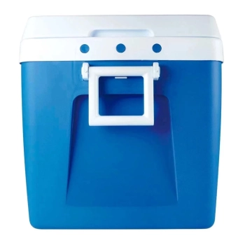 Kit Praia / Pesca Caixa Termica 75 L Ala e Divisria Azul + Guarda Sol Bagum 1,60 M