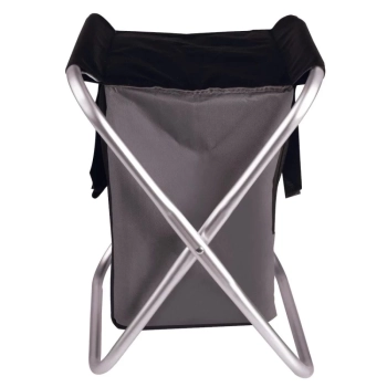 Mesa Dobrvel Robust 80 Cm Ajustvel Camping + Banqueta Dobrvel Cooler Acoplado 25 L