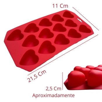 Kit Pascoa / Confeitaria 2 Formas de Silicone Formatos de Rosa e Corao