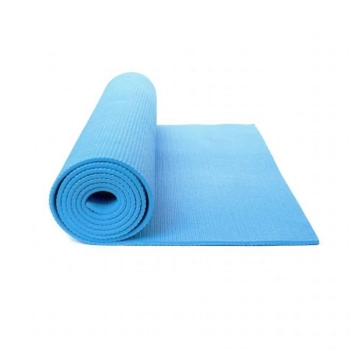 Kit Colchonete + Bloco de Apoio para Yoga / Pilates em Eva Azul Liveup