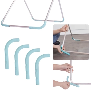 Kit Varal Cho Branco Ao 75 Cm Slim + Kit Protetor de Varais + 48 Prendedores Lavanderia