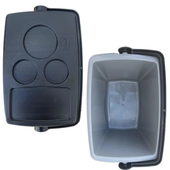 Kit Cooler 12 L Preto com Ala + Cadeira de Praia Aluminio + Guarda Sol 1,60 M
