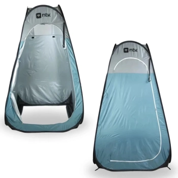 Kit Banheiro Porttil Vaso Sanitrio Compacto Ecocamp Light 15 L + Trocador Pop Up Nautika