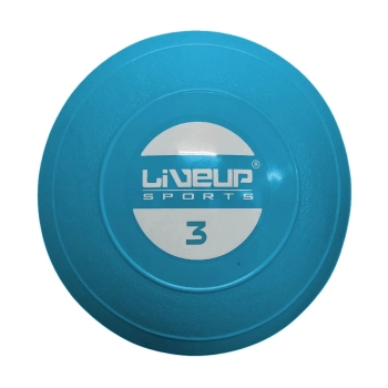 Kit Mini Bola de Peso para Exerccios e Fisioterapia de 0,5g e 3kg Liveup