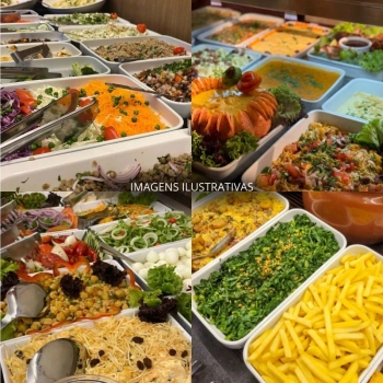 Kit 4 Travessas para Buffet + 4 Molheiras + 2 Petisqueiras em Melamina Premium