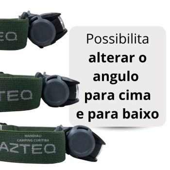 Kit Mochila de Hidratao para Corrida 2l Camelbak Classic + Lanterna de Cabea Mistik com Luz Vermelha