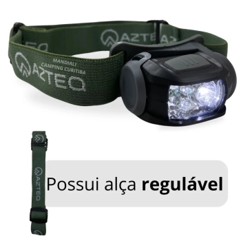 Kit Mochila de Hidratao para Corrida 2l Camelbak Classic + Lanterna de Cabea Mistik com Luz Vermelha