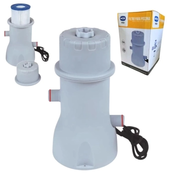 Kit Piscina 5000 Litros + Capa + Forro + Bomba 220v 3600 L/H + Peneira + Flutuador + Pastilha de Cloro