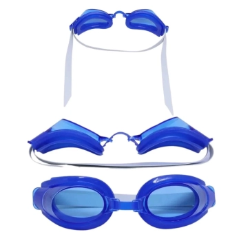 Kit Piscina 5000 Litros + Lana gua Animais Sortido + culos Natao Infantil Azul + Capa e Forro