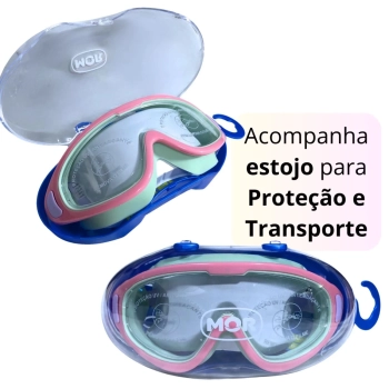 Kit culos de Natao Proteo Uv/ Antiembaante Rosa + Boia Colcho Inflvel 1,83 M X 69 Cm
